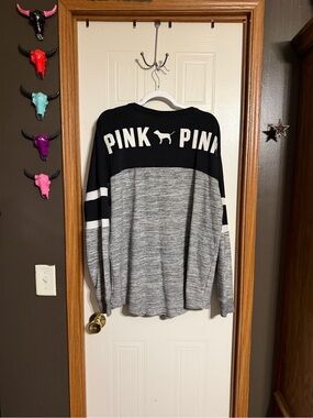 🖤vs pink long sleeve shirt tee Victoria secret